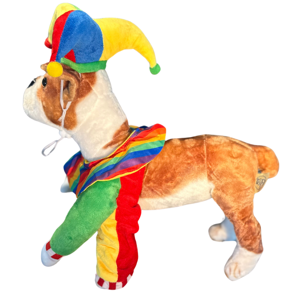 Pet Cosplay Clown Costume