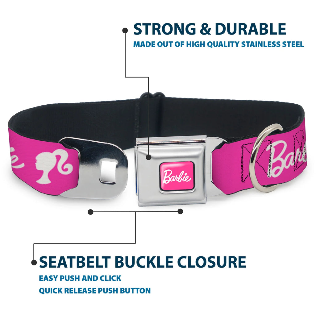 Barbie Seatbelt Buckle Collar