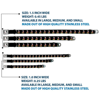 Classic Mickey Mouse Face - Seatbelt Buckle Collar