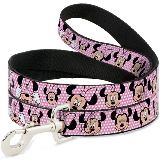 Minnie Mouse Expressions Polka Dot -Dog Leash