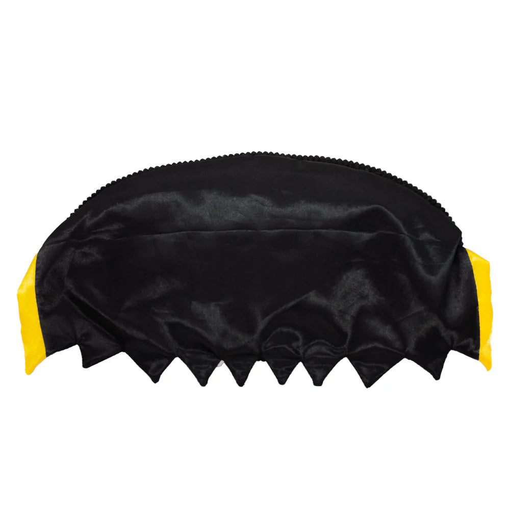 Dog Toys - Batman Dog Ace the Bat Hound Bat Logo with Cape Black / Yellow