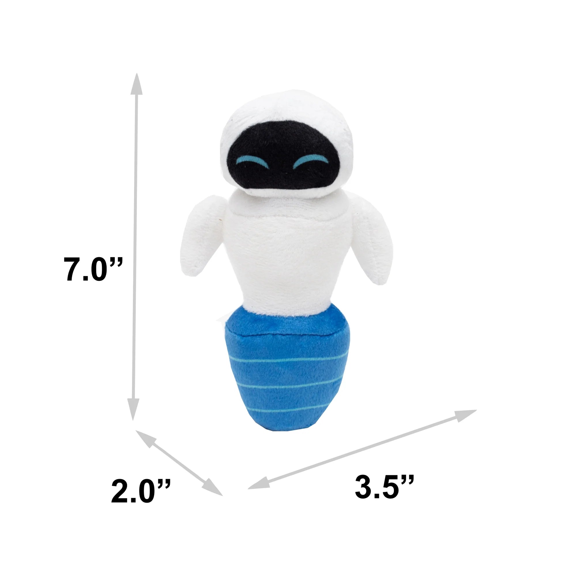 Officially Licensed Buckle-Down Squeaky Plush Toy — durable, high-quality canvas toy with a non-abrasive surface that’s gentle on your dog’s teeth. Features fun Disney characters and a squeaker for endless playtime!