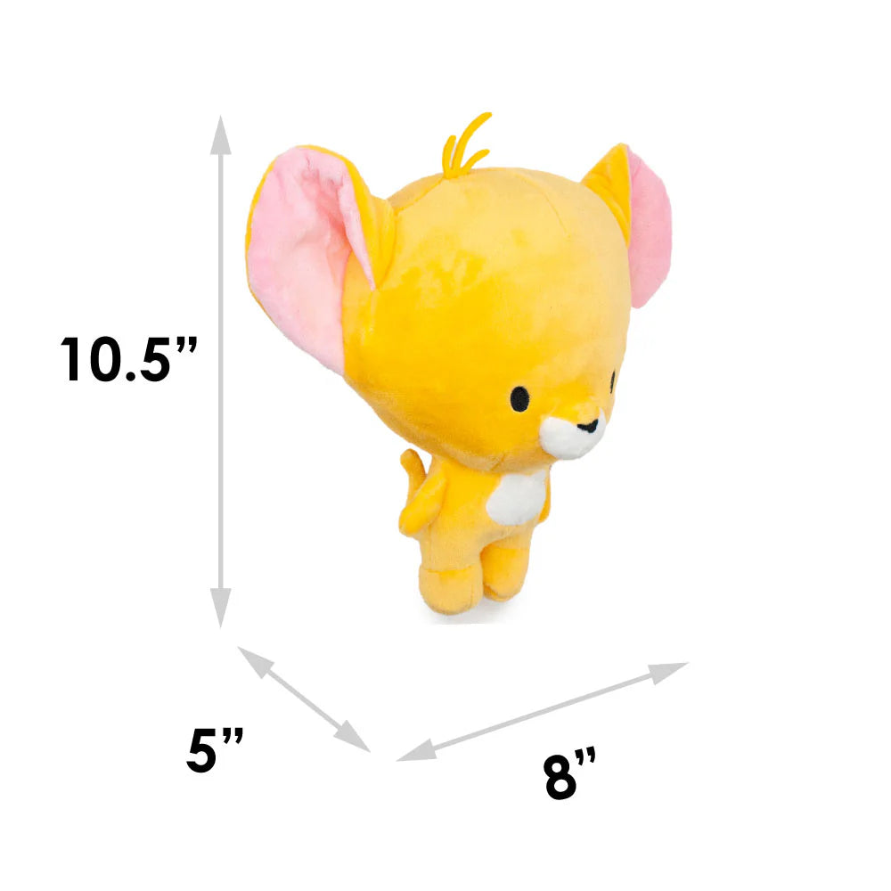 Tom and Jerry Mouse&nbsp;Toy is the ultimate playtime favorite for your pup!🐶

Made from durable, high-quality canvas with a&nbsp;non-abrasive surface that’s gentle on your dog’s teeth.

Each toy is filled with soft poly-fill and includes a fun squeaker to keep your furry friend entertained for hours.