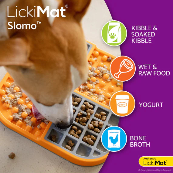 LickiMat Slomo Dog