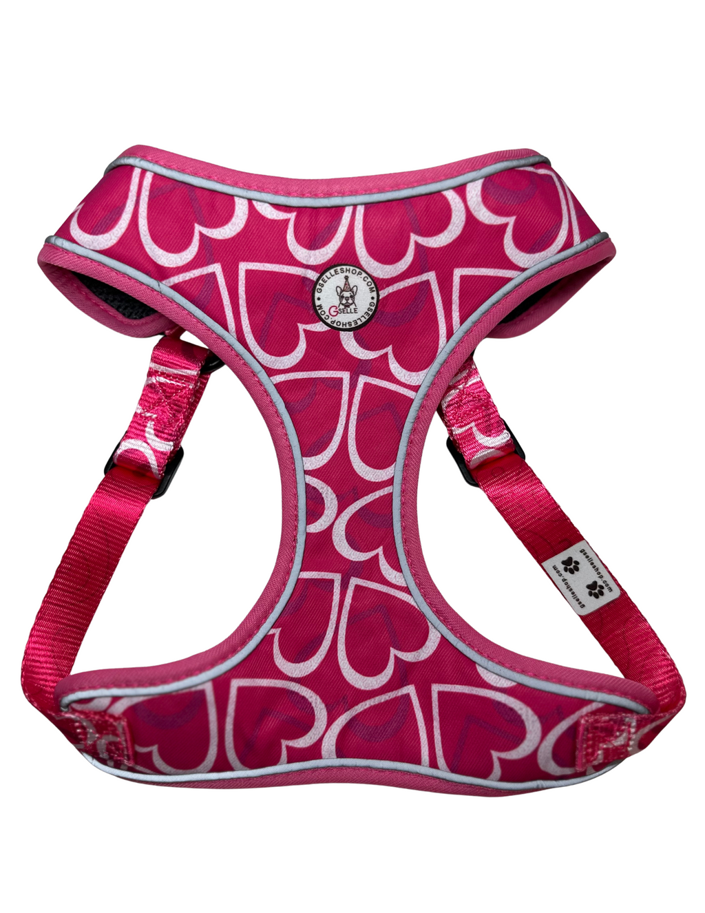 Pink Dog Harness, Corazón de Melón