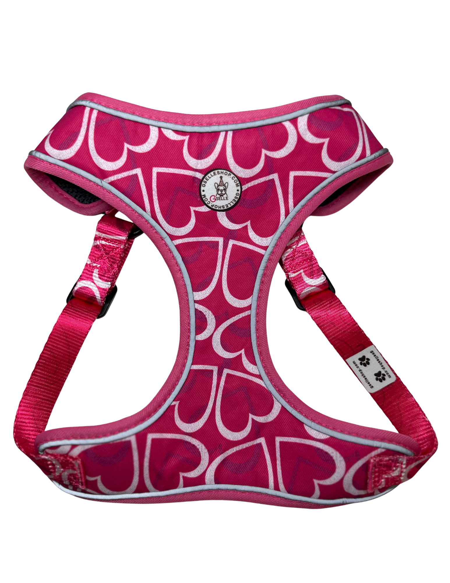 Pink Dog Harness, Corazón de Melón