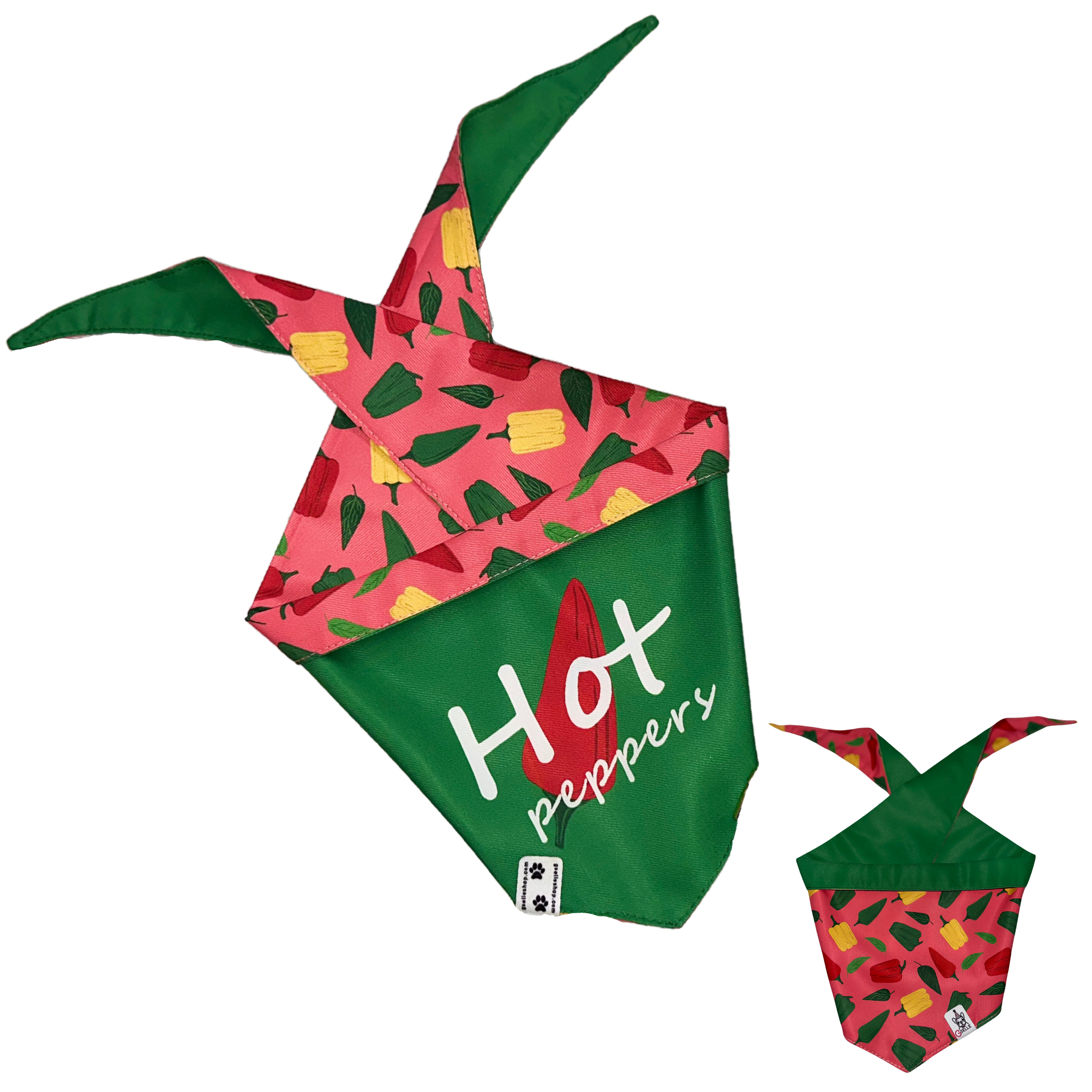 Dog Bandana (Reversible)