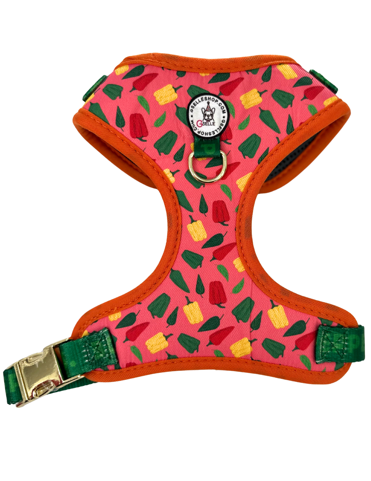Dog harness for bold pet moms who love to SPICE things up  without sacrificing safety or comfort. No Pull, No Choke technology protects your dog’s neck, muscles, and bones.
Ultra-lightweight and breathable for daily use.
Reflective details for added safety on night walks.