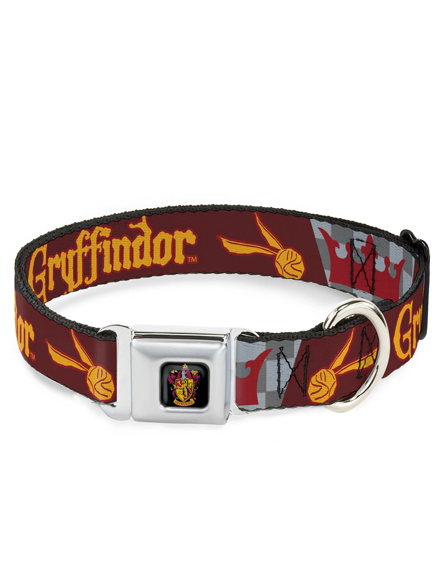 Harry Potter GRYFFINDOR - SeatBelt Collar Burgundy