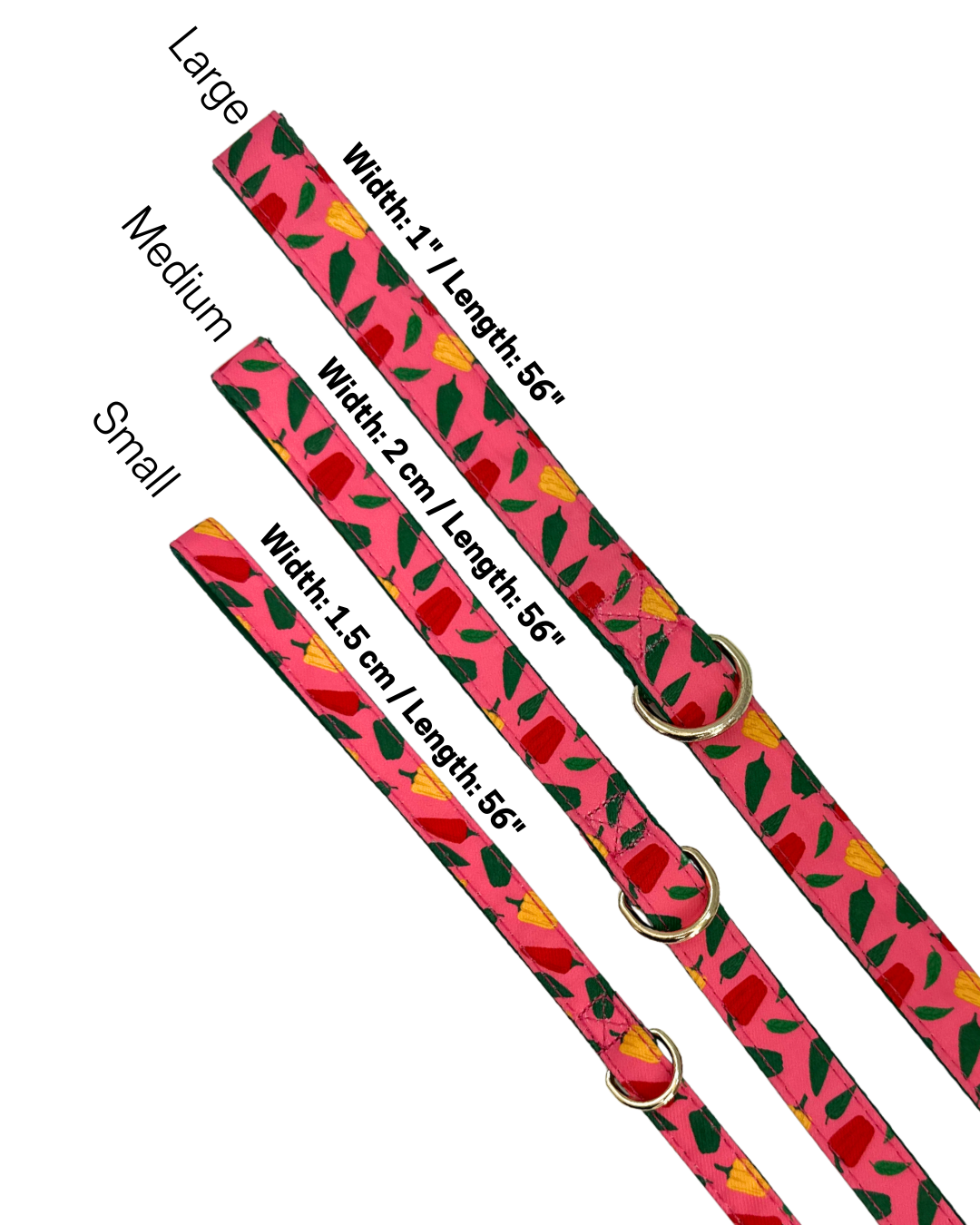 Dog Leash Caribeño Collection, Coral / Green