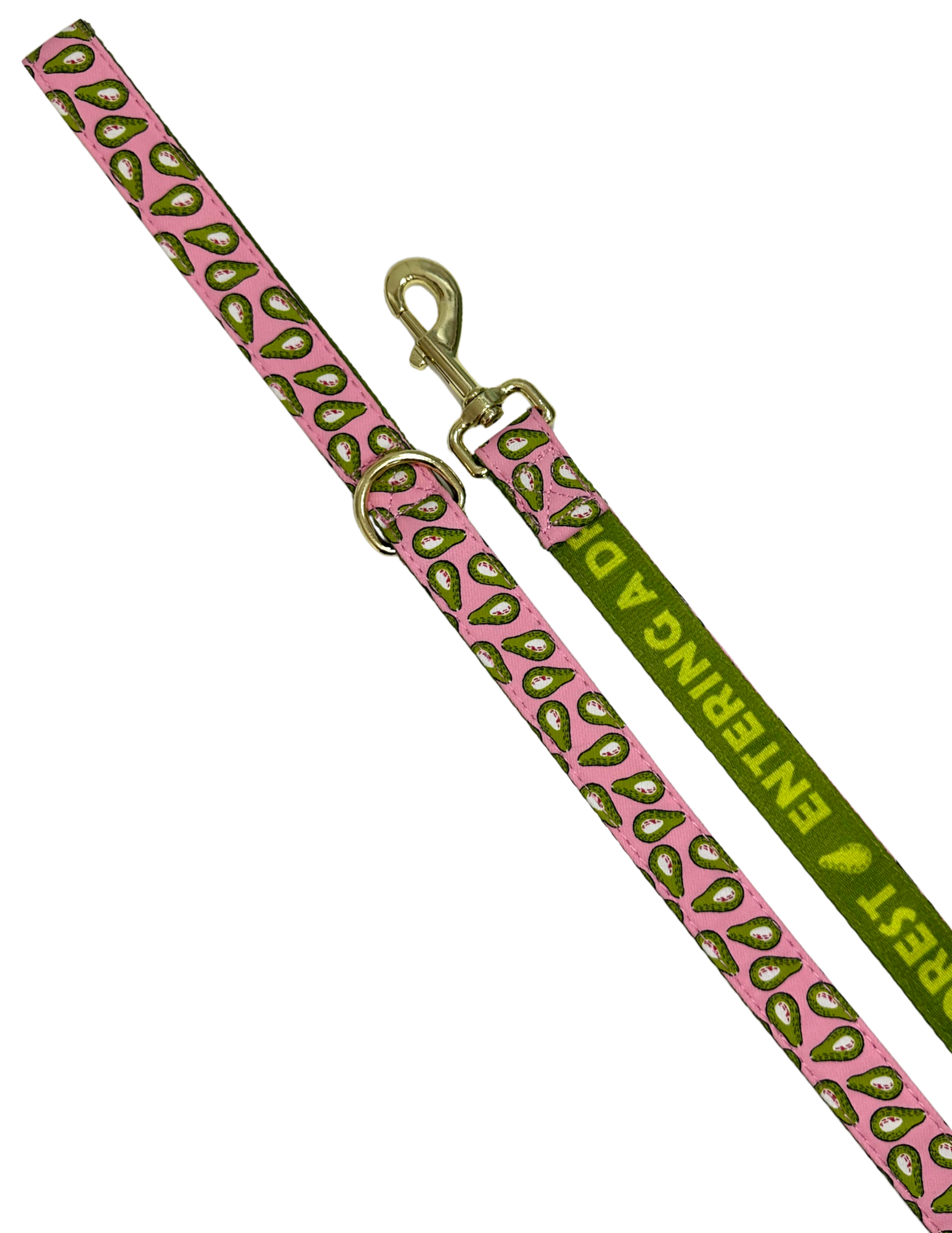 Dog Leash Avocado Toast Collection, Pink / Green