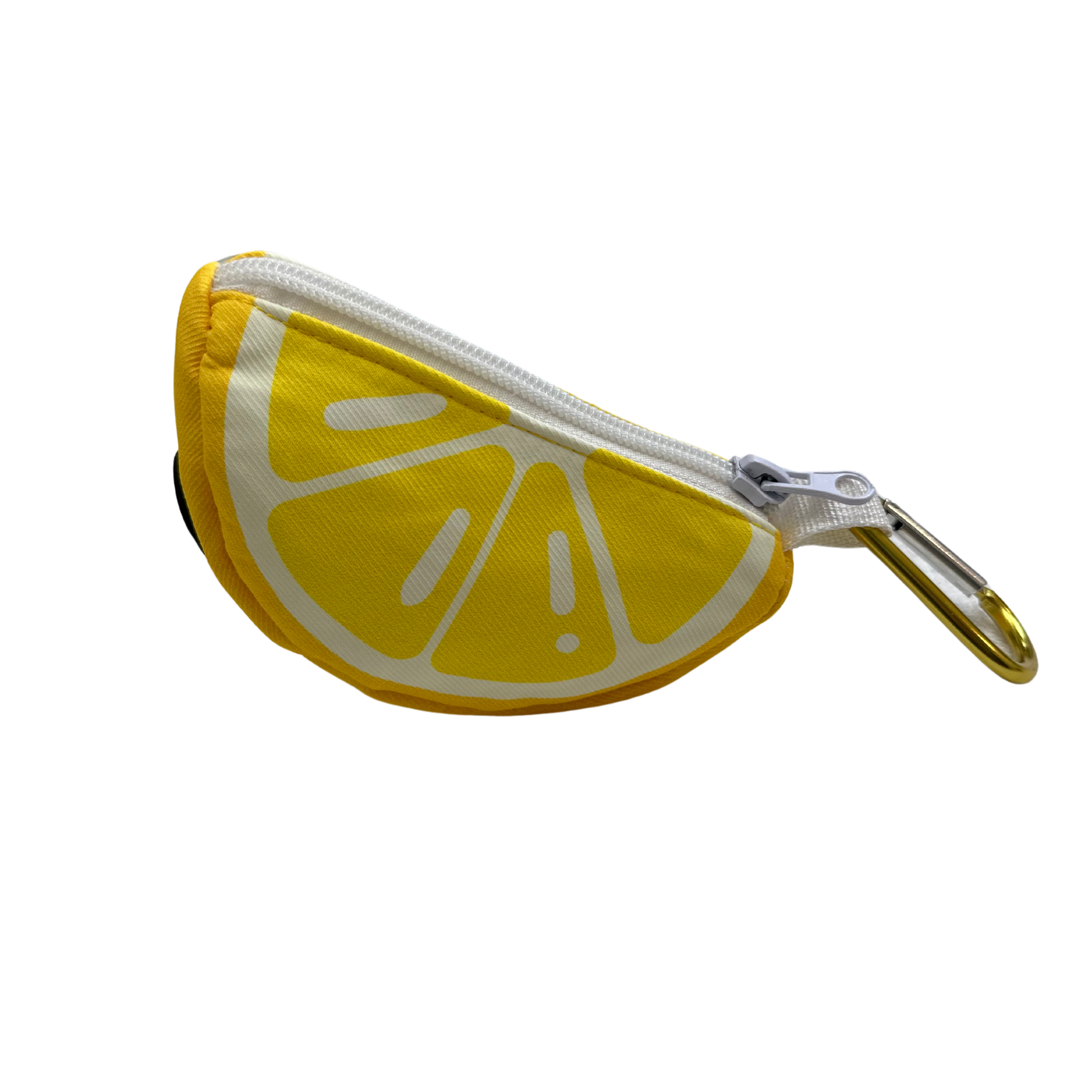 Fruit Dog Poop Bag Holder with leash clip, Lemon