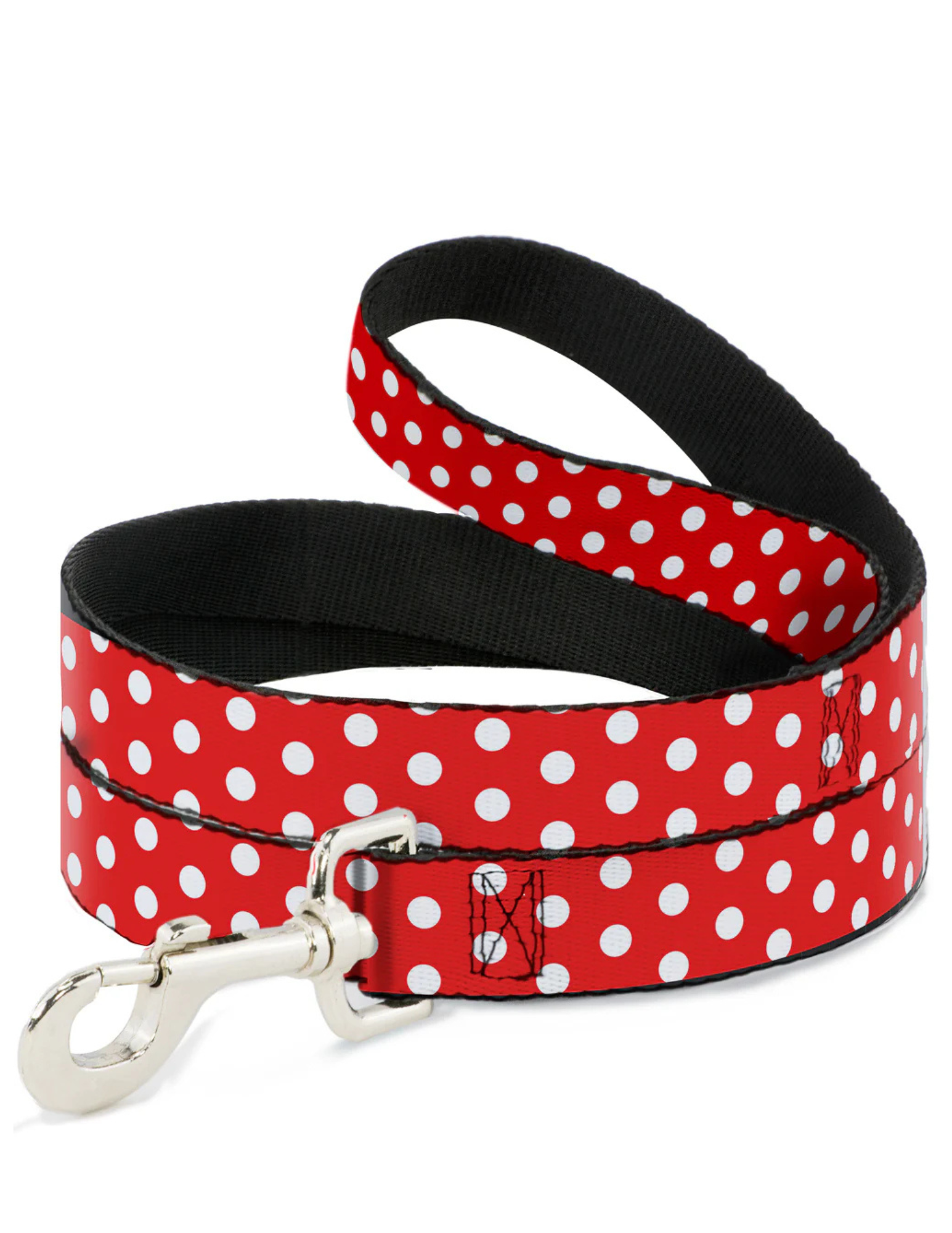 Disney Minnie Mouse Polka Dots Dog Leash, Red