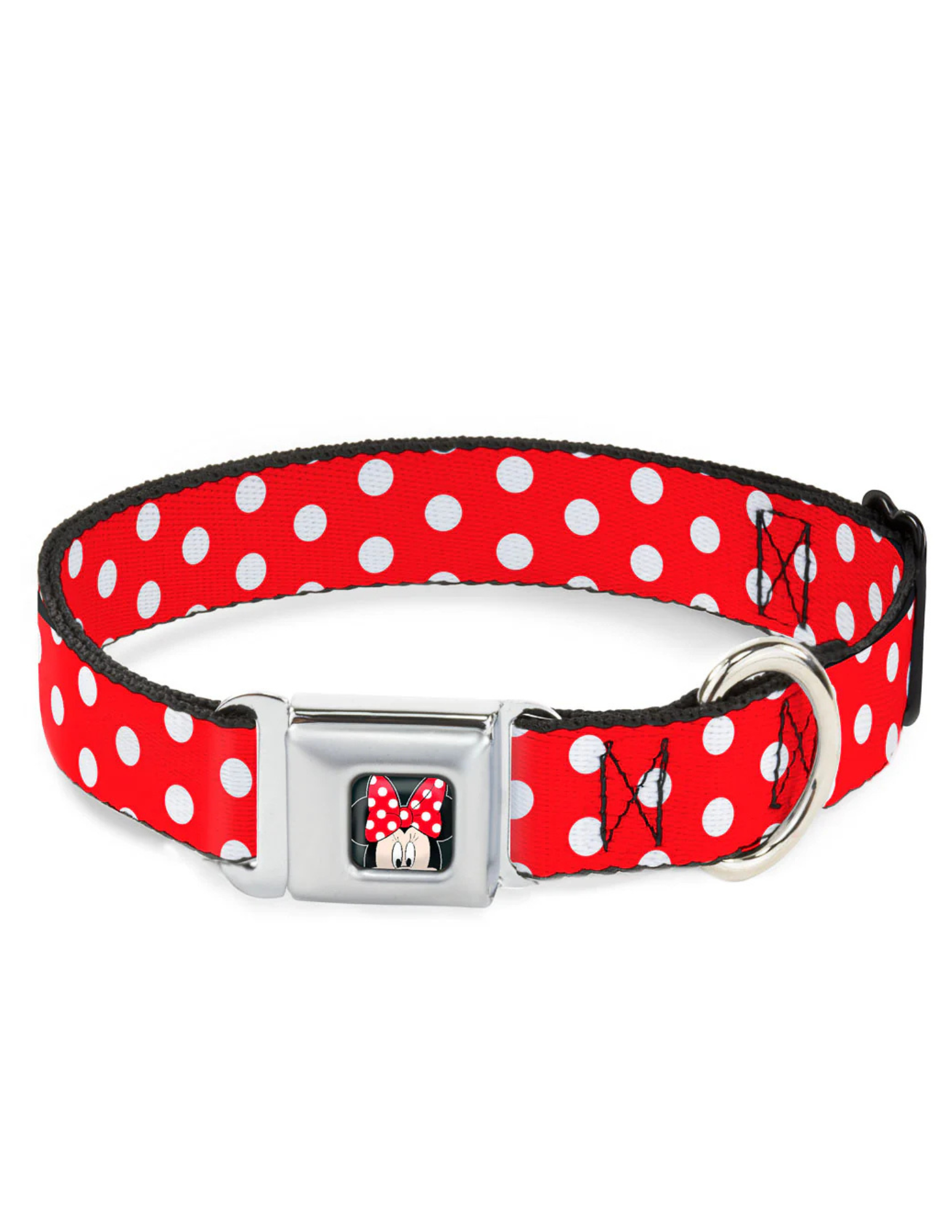 Disney Minnie Mouse Polka Dots, Seatbelt Buckle Collar