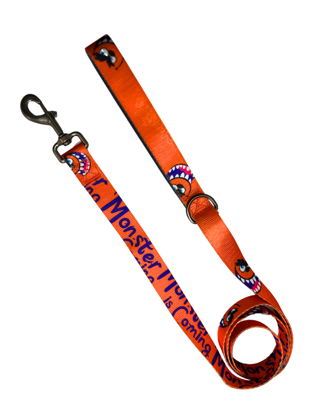 3 Piece Harness Set, Orange Monster Collection, No pull / No Choke