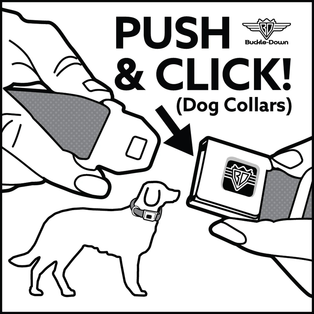 Mickey Mouse Winking - Seatbelt Buckle Collar