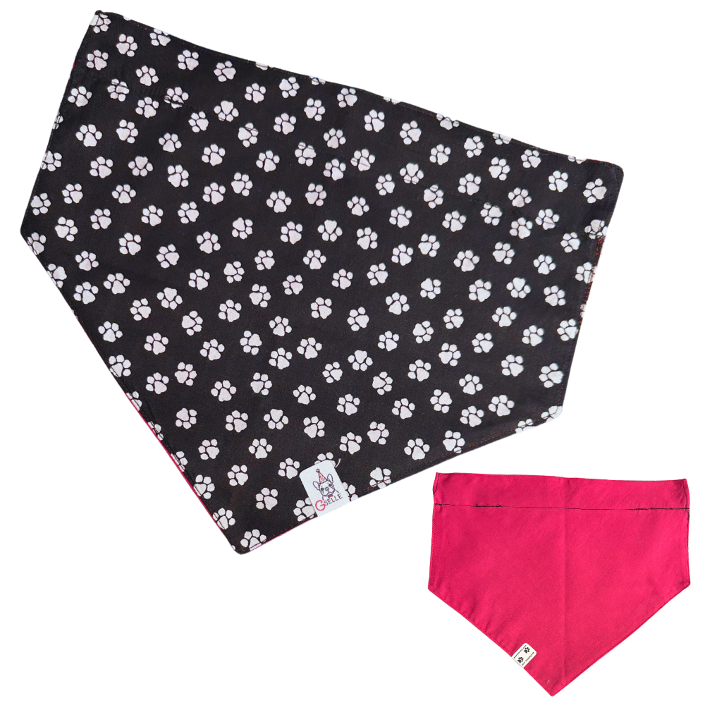 Reversible Slip-on Pet Bandanas