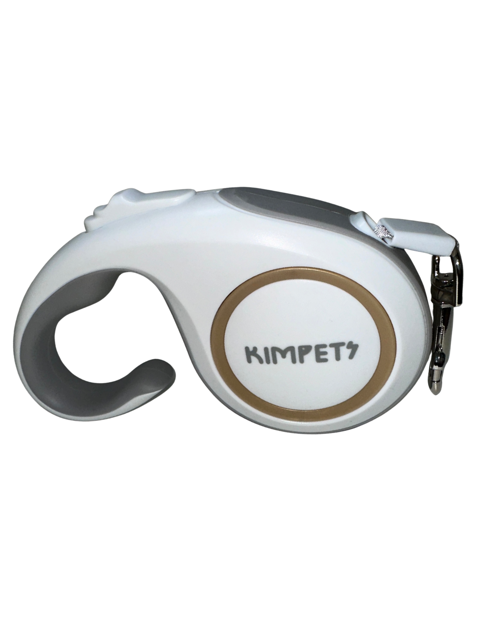 Retractable Dog Leash, green / white
