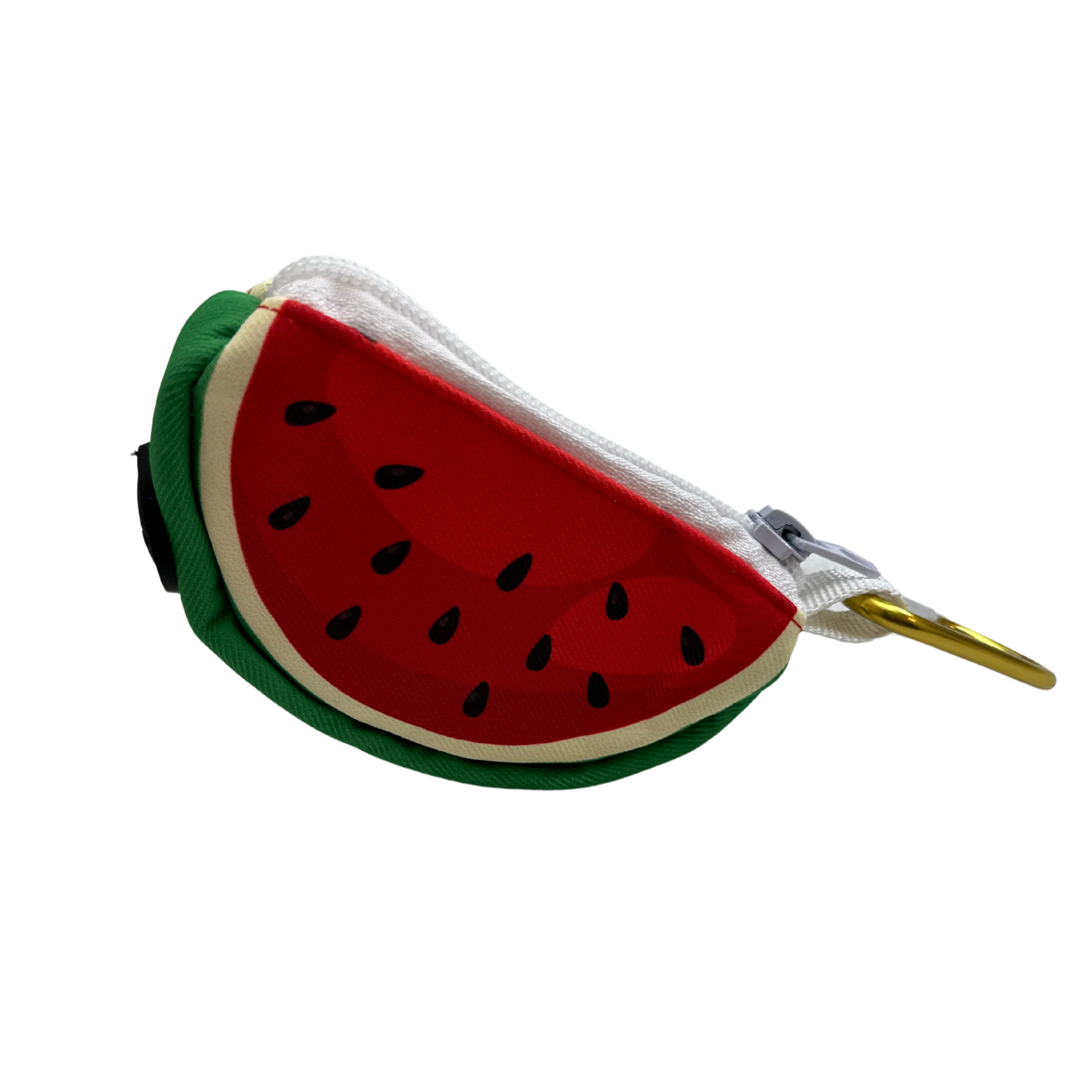 Fruit Dog Poop Bag Holder with Leash clip, Watermelon