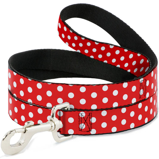 Minnie Mouse Polka Dots Dog Leash